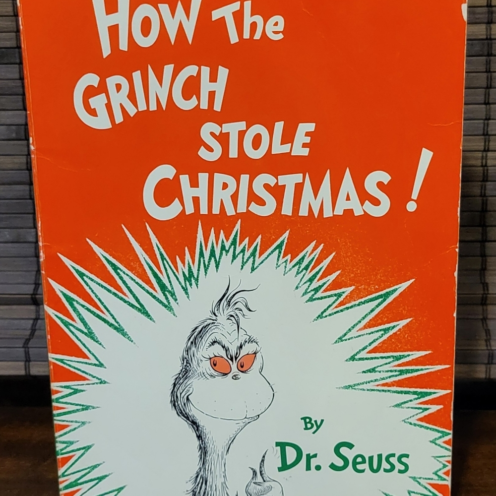 Rare Paperback How The Grinch Stole Christmas
